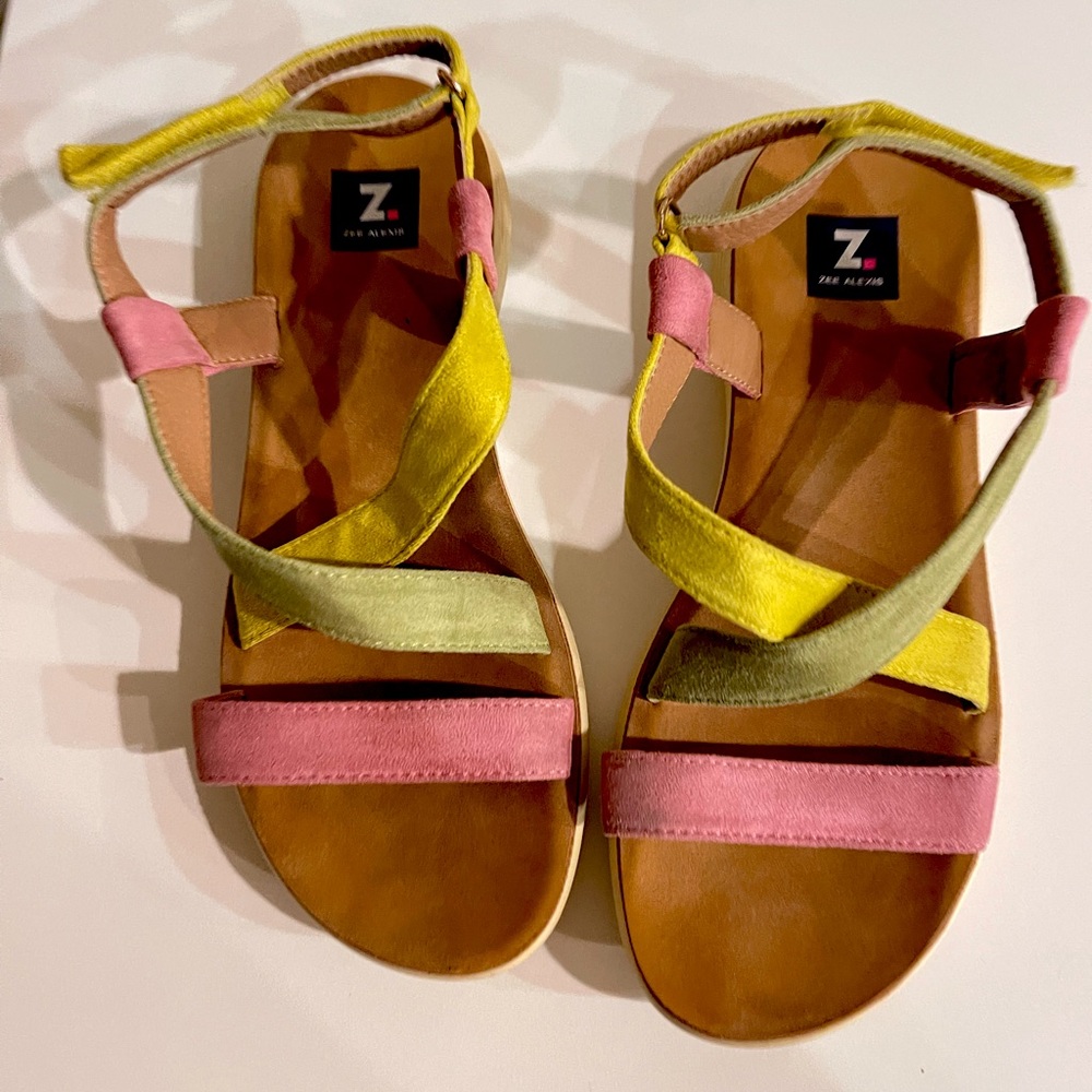 Zee Alexis colorful comfort sandals